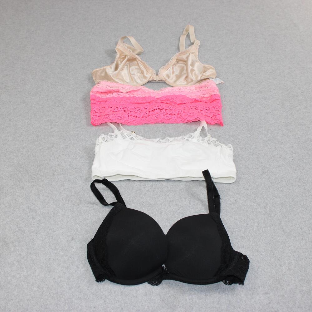 Victoria's Secret Dream Angels Natori Bras Women 34B Lace Push Up Bralette X 4